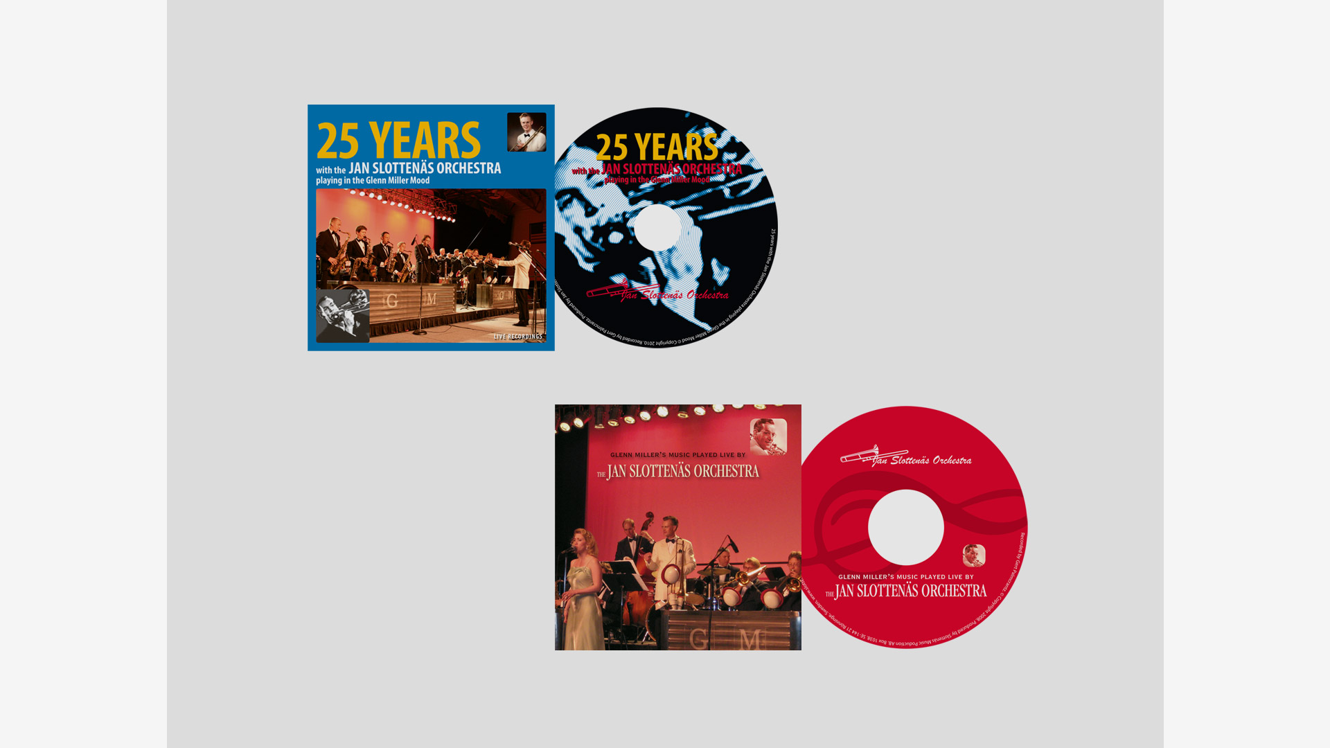 CD-omslag och konvolut