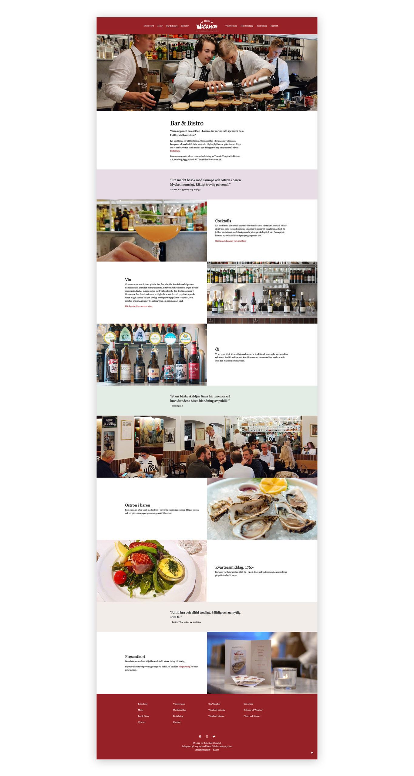 Bar och bistro
