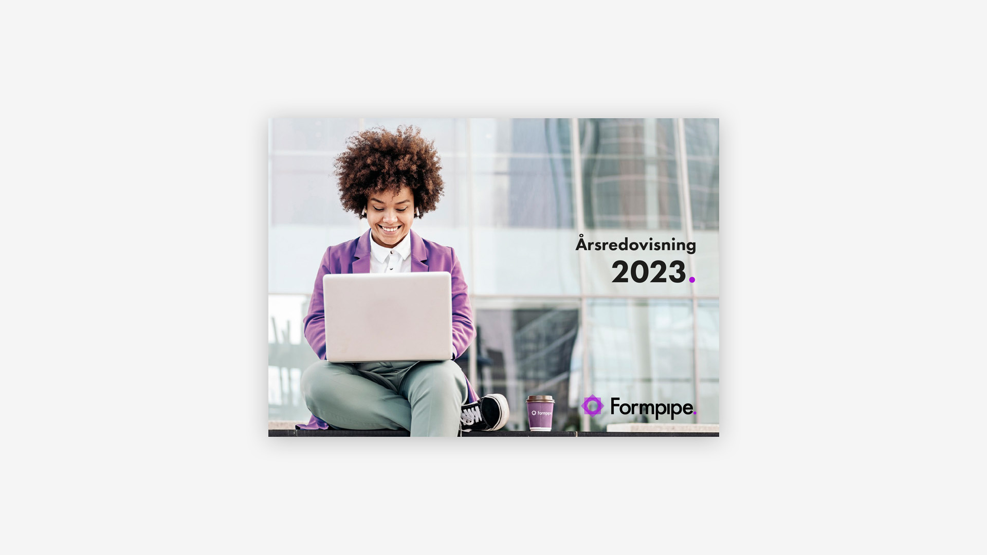 Omslaget till Formpipes årsredovisning 2023